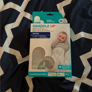 Love to Dream Swaddle UP Baby Sleep Sack - Gray and Blue